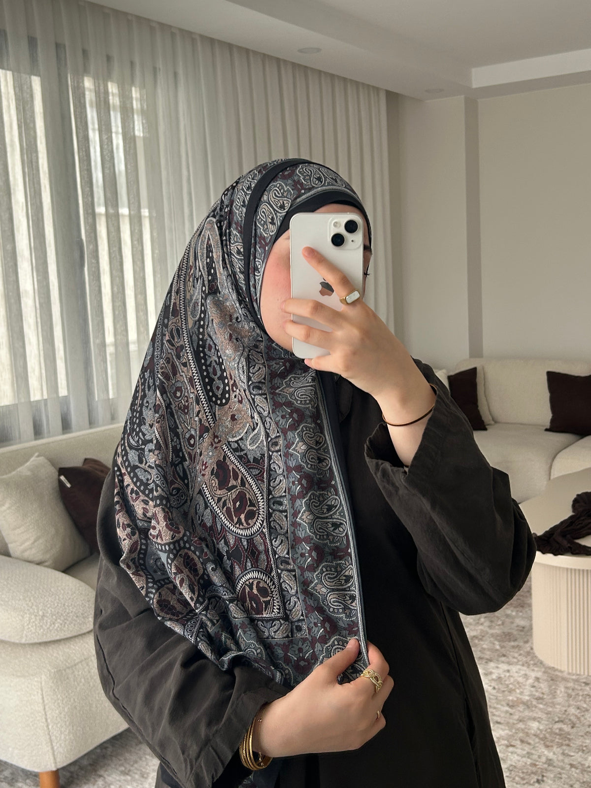 SC SCARF Siyah