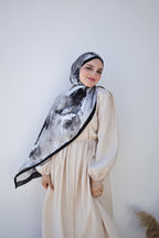 %100 Pamuk siyah şal