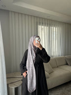Pamuklu pudra şal