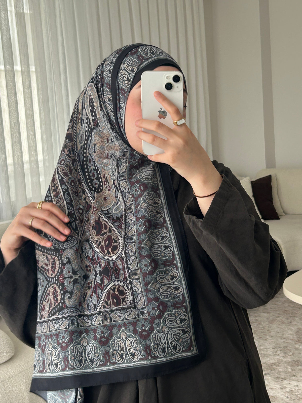 SC SCARF Siyah