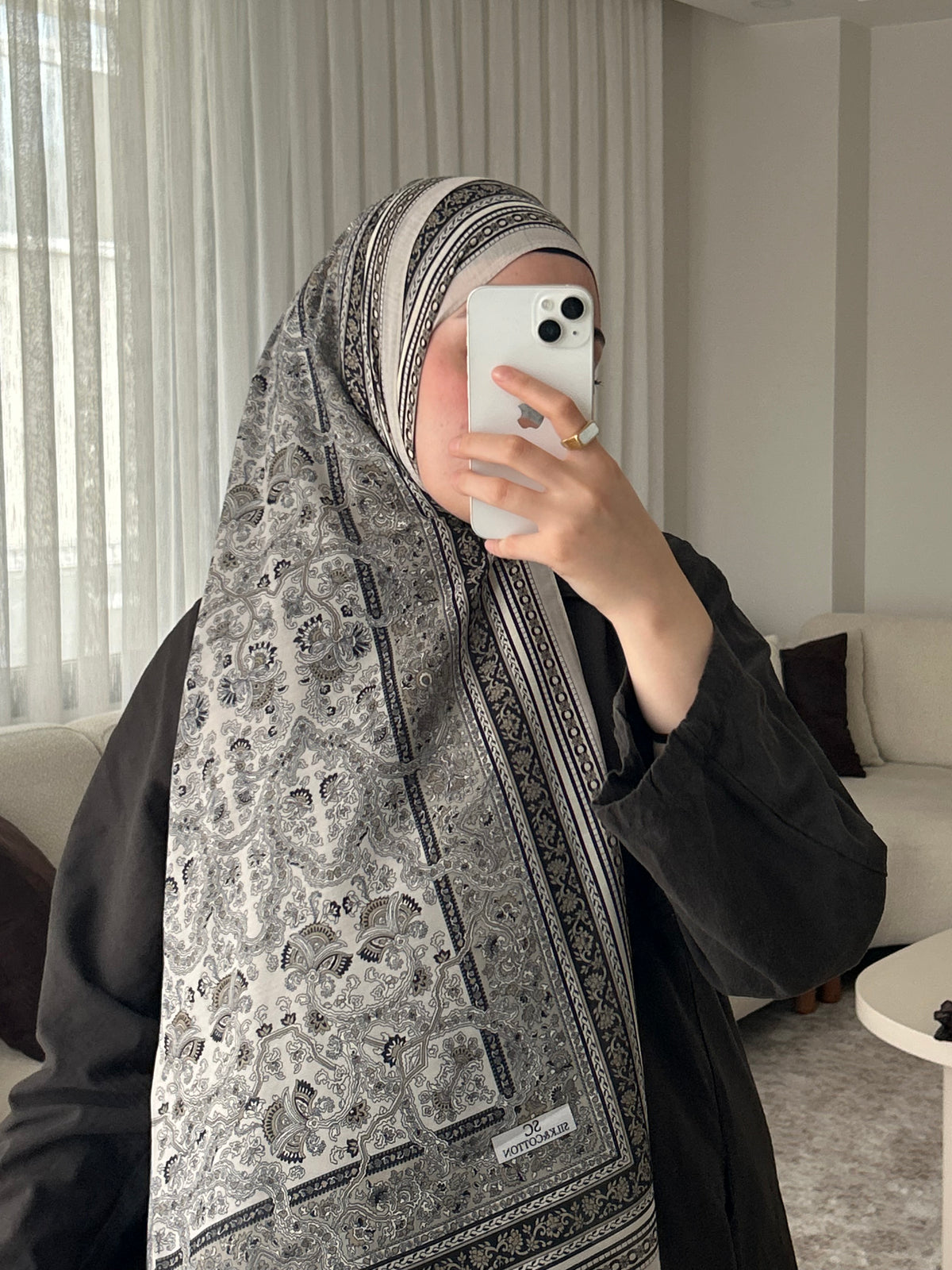 SC SCARF Bej