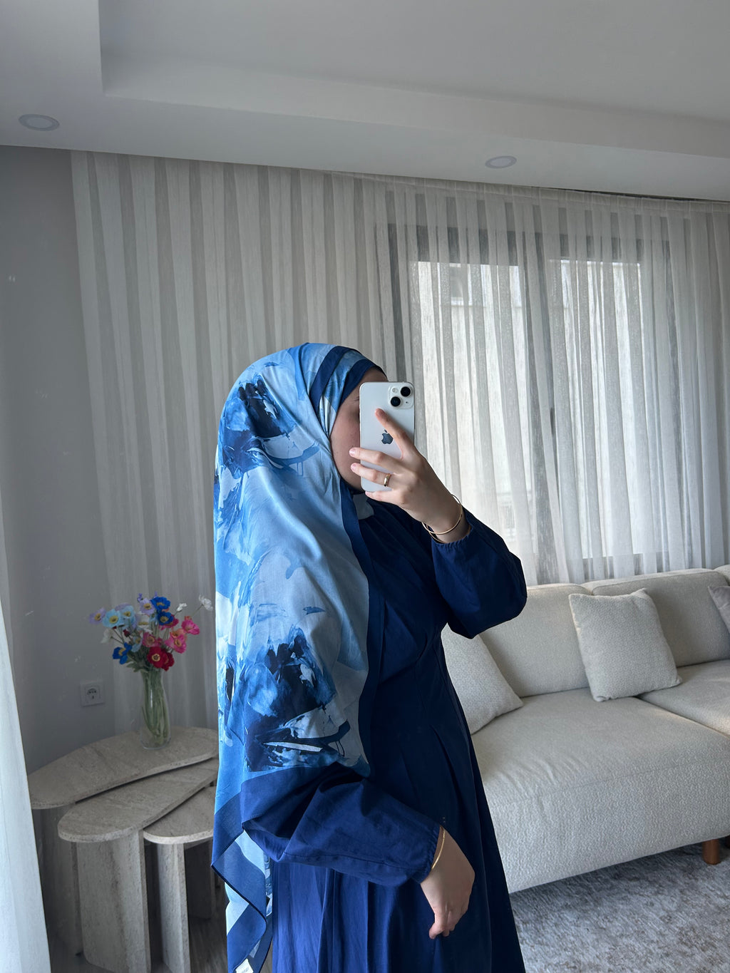 %100 Pamuk Lina Şal